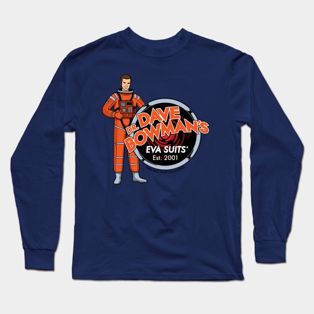 Dave Bowman's EVA Suits Long Sleeve T-Shirt by DoodleDojo